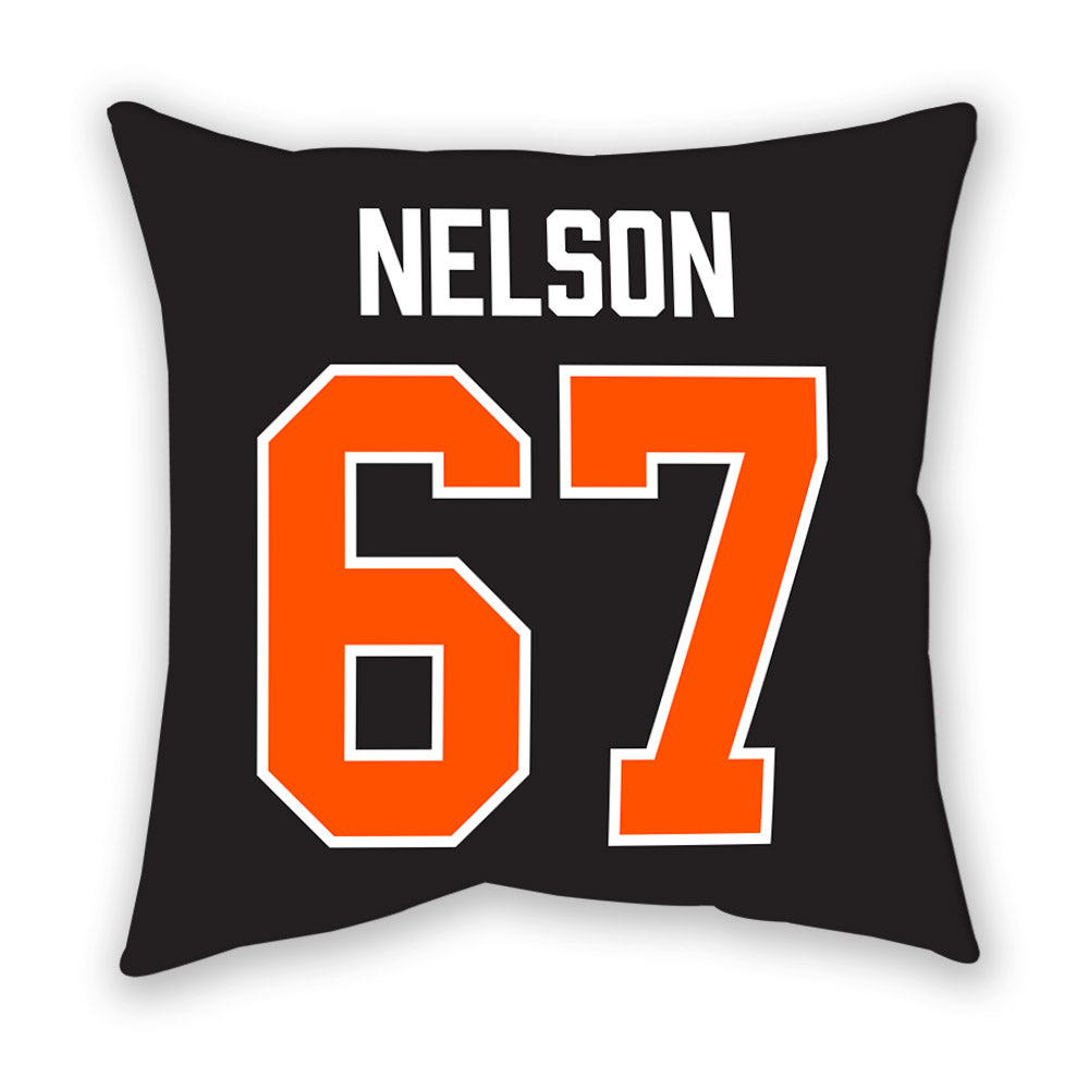 Oklahoma State - NCAA Football : Braydon Nelson - Pillow-1