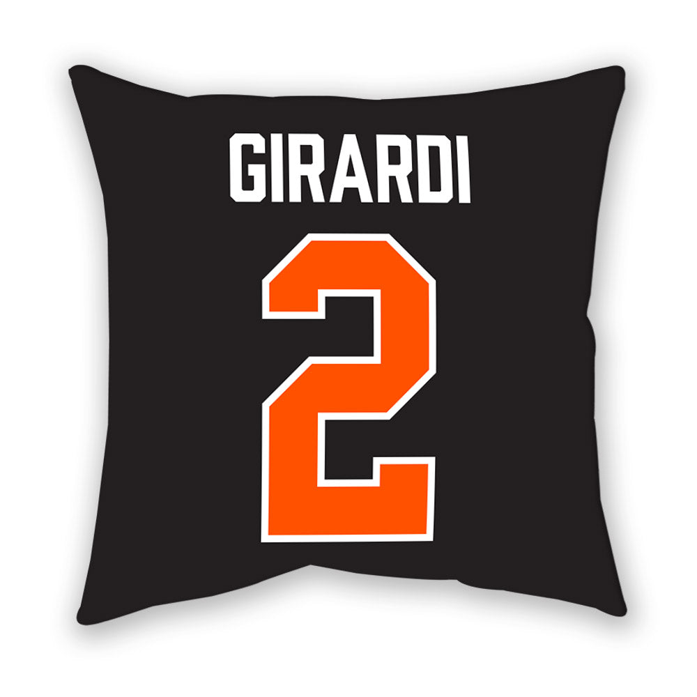 Oklahoma State - NCAA Women's Basketball : Lena Girardi - Pillow-1