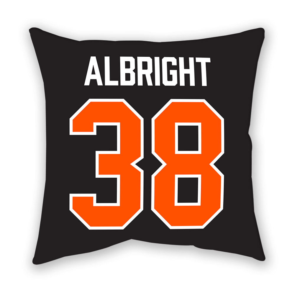 Oklahoma State - NCAA Baseball : Gaige Albright - Pillow-1