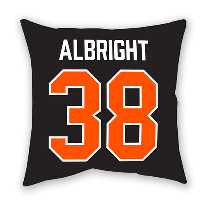 Oklahoma State - NCAA Baseball : Gaige Albright - Pillow-1