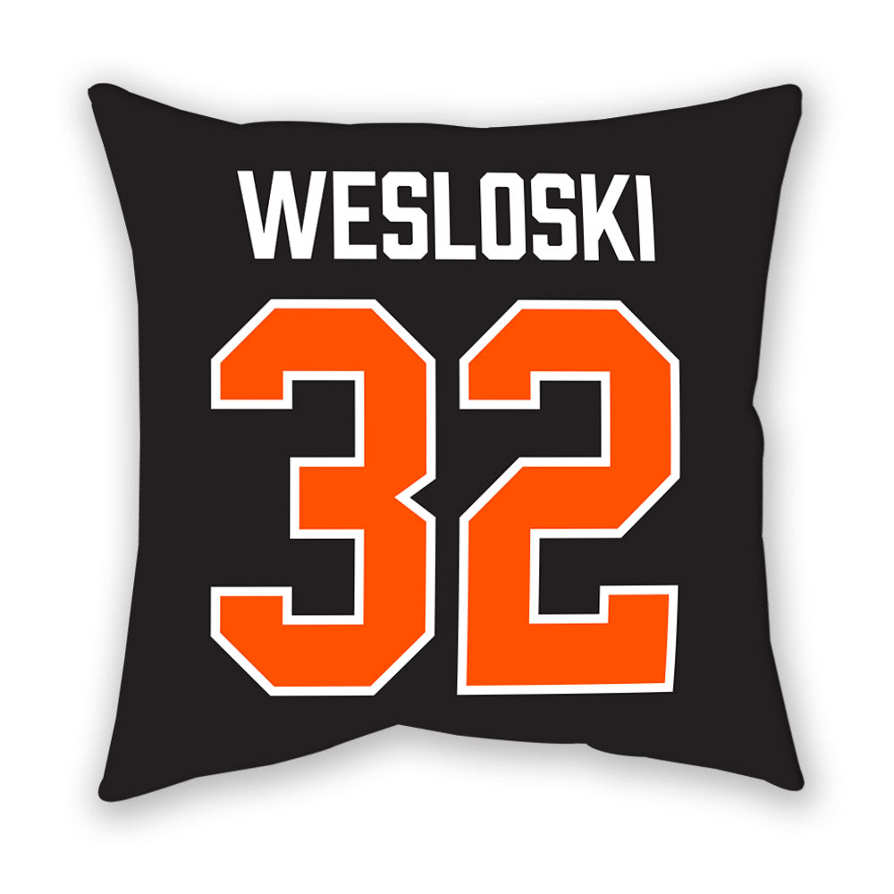 Oklahoma State - NCAA Football : Ethan Wesloski - Pillow-1
