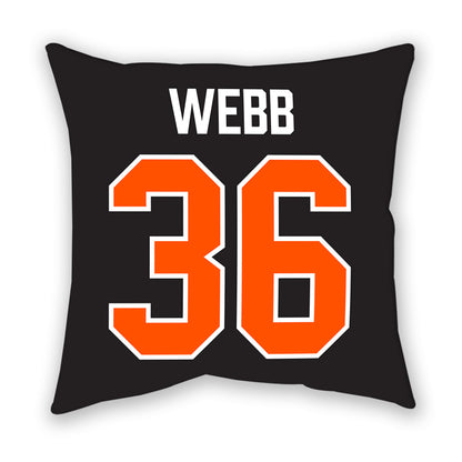 Oklahoma State - NCAA Football : Ayden Webb - Pillow-1