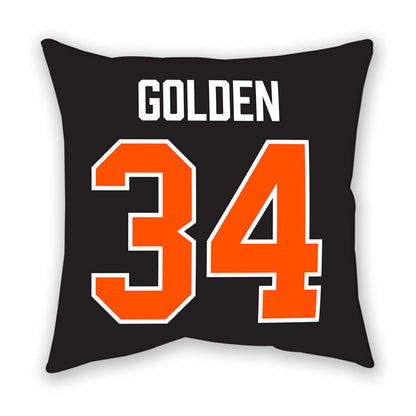 Oklahoma State - NCAA Baseball : Josiah Golden - Pillow-1