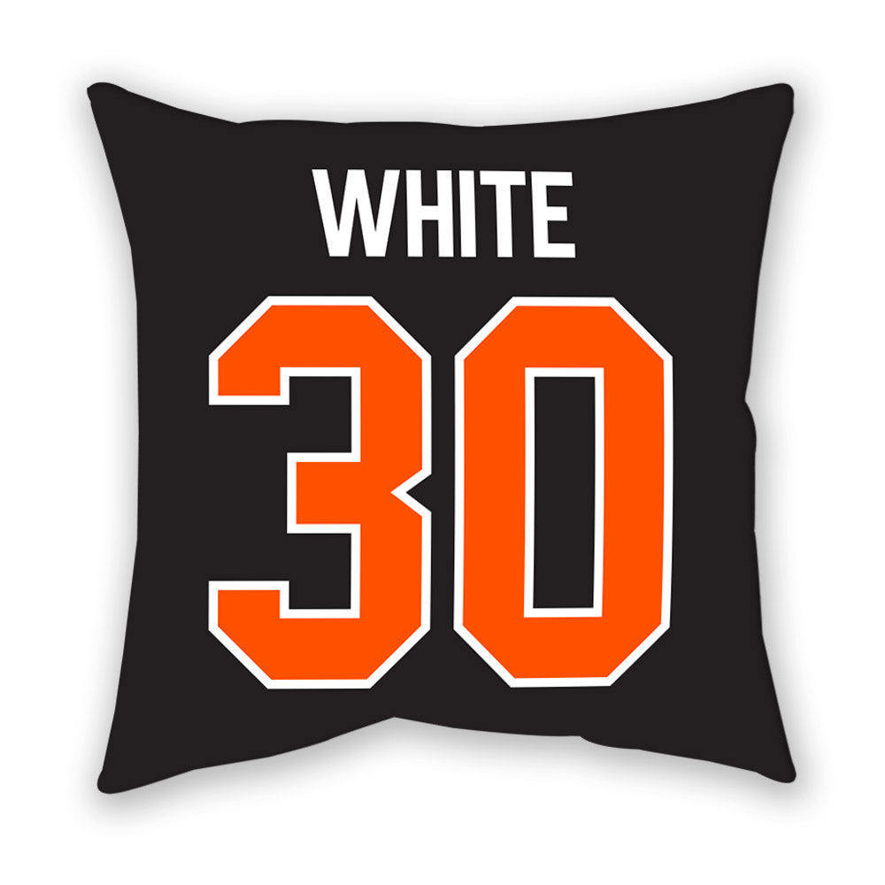Oklahoma State - NCAA Football : Trip White - Pillow-1