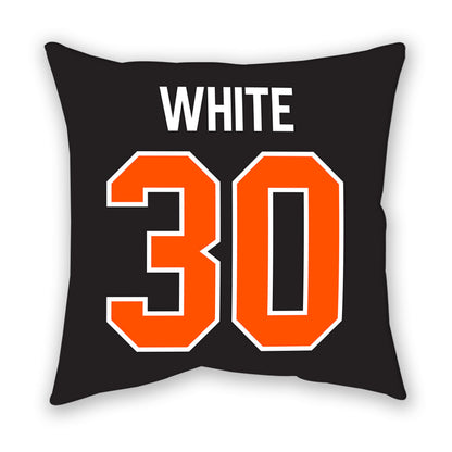 Oklahoma State - NCAA Football : Trip White - Pillow-1