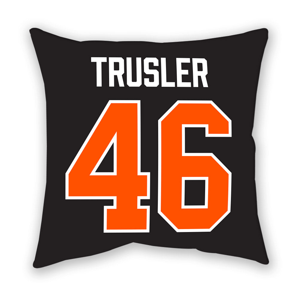 Oklahoma State - NCAA Football : Hunter Trusler - Pillow-1
