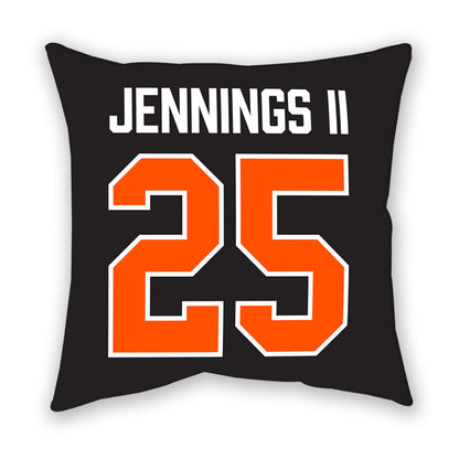 Oklahoma State - NCAA Men's Basketball : Robert Jennings II - Pillow-1