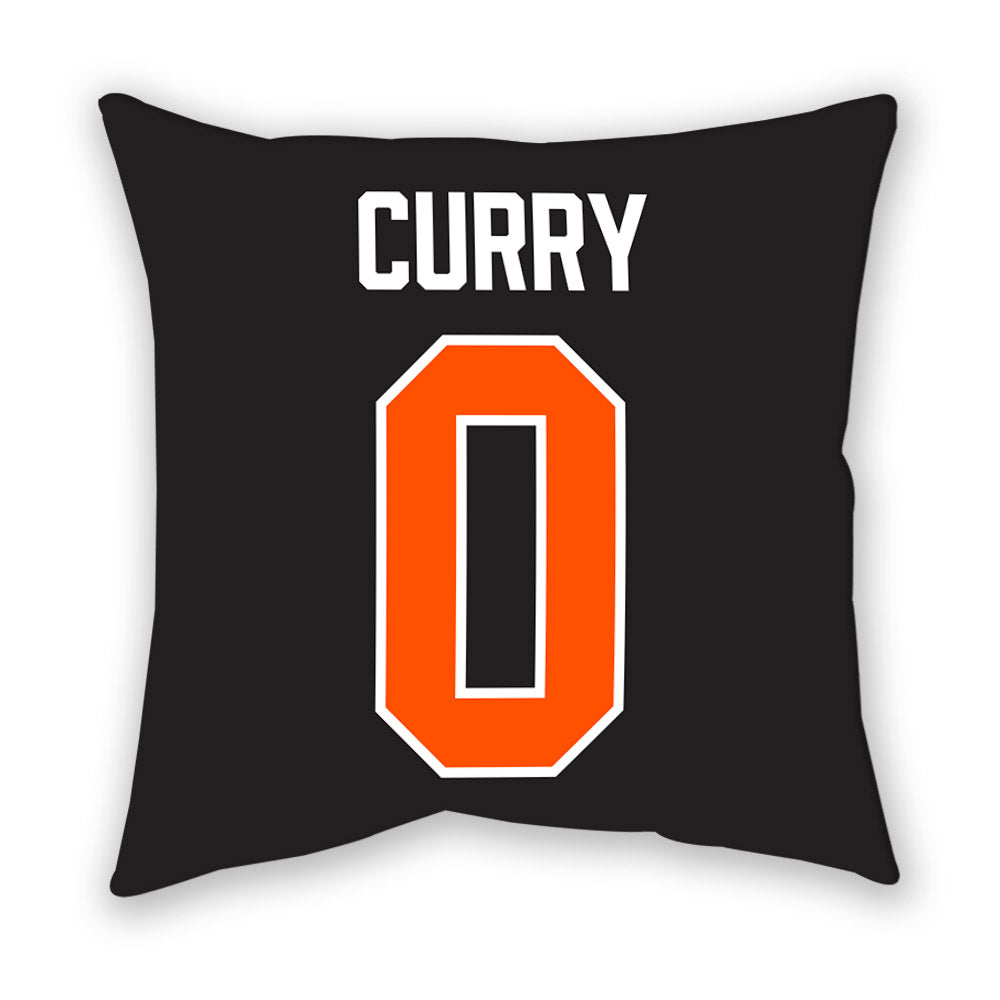 Oklahoma State - NCAA Men's Basketball : Jaylen Curry - Pillow-1