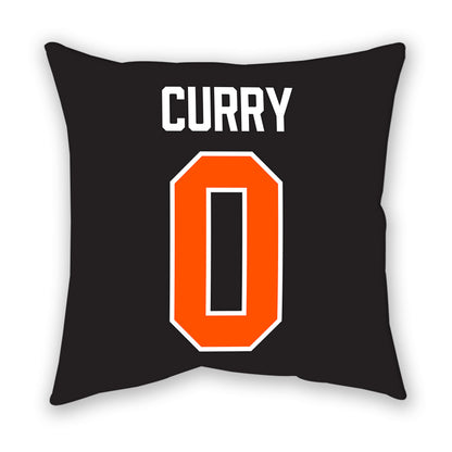 Oklahoma State - NCAA Men's Basketball : Jaylen Curry - Pillow-1