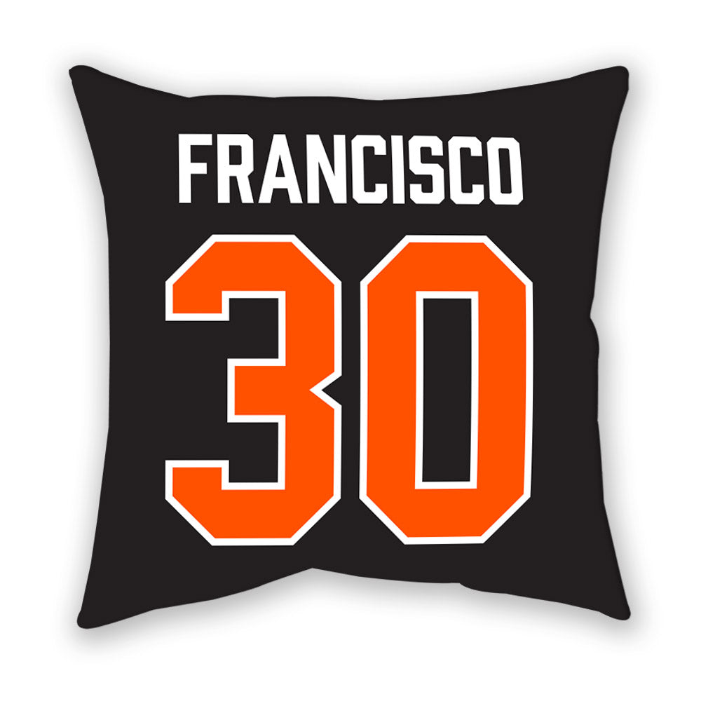 Oklahoma State - NCAA Baseball : Brady Francisco - Pillow-1