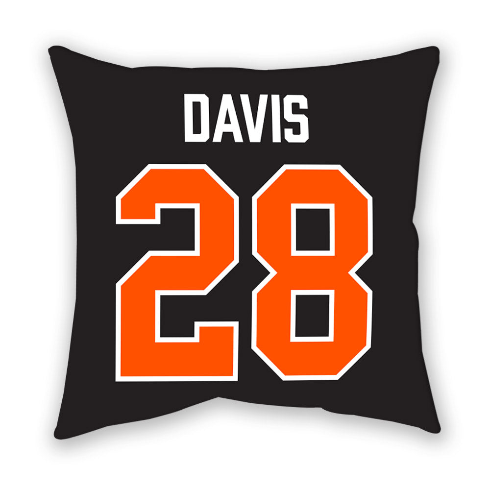 Oklahoma State - NCAA Football : Marrel Davis - Pillow-1