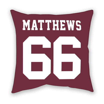 Mississippi State - NCAA Football : Jaelyne Matthews - Pillow-1