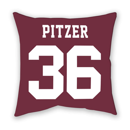 Mississippi State - NCAA Baseball : Tyler Pitzer - Pillow-1