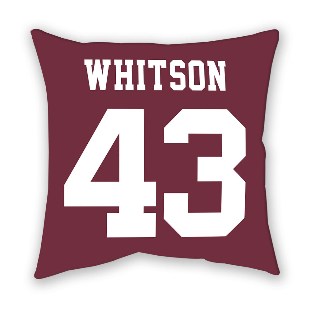 Mississippi State - NCAA Football : Will Whitson - Pillow-1