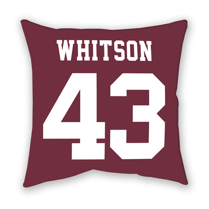 Mississippi State - NCAA Football : Will Whitson - Pillow-1