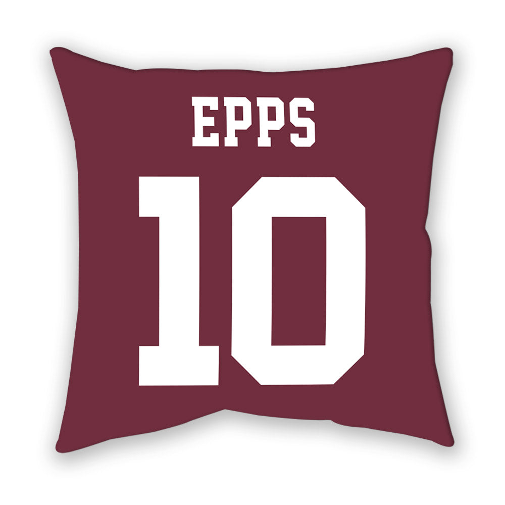 Mississippi State - NCAA Men's Basketball : Jayden Epps - Pillow-1