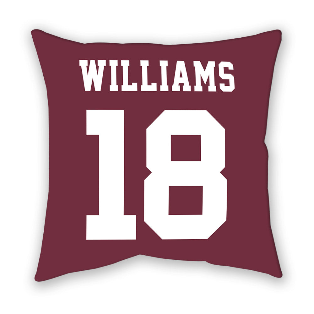 Mississippi State - NCAA Football : Riley Williams - Pillow-1