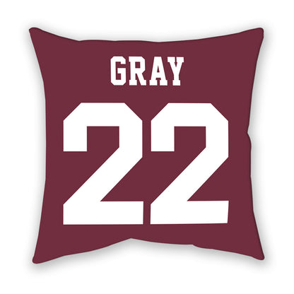 Mississippi State - NCAA Women's Basketball : Nataliyah Gray - Pillow-1