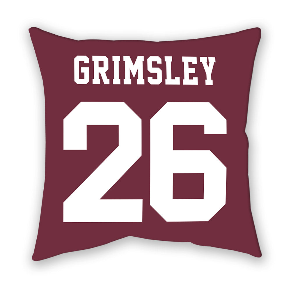Mississippi State - NCAA Football : Jamroc Grimsley - Pillow-1