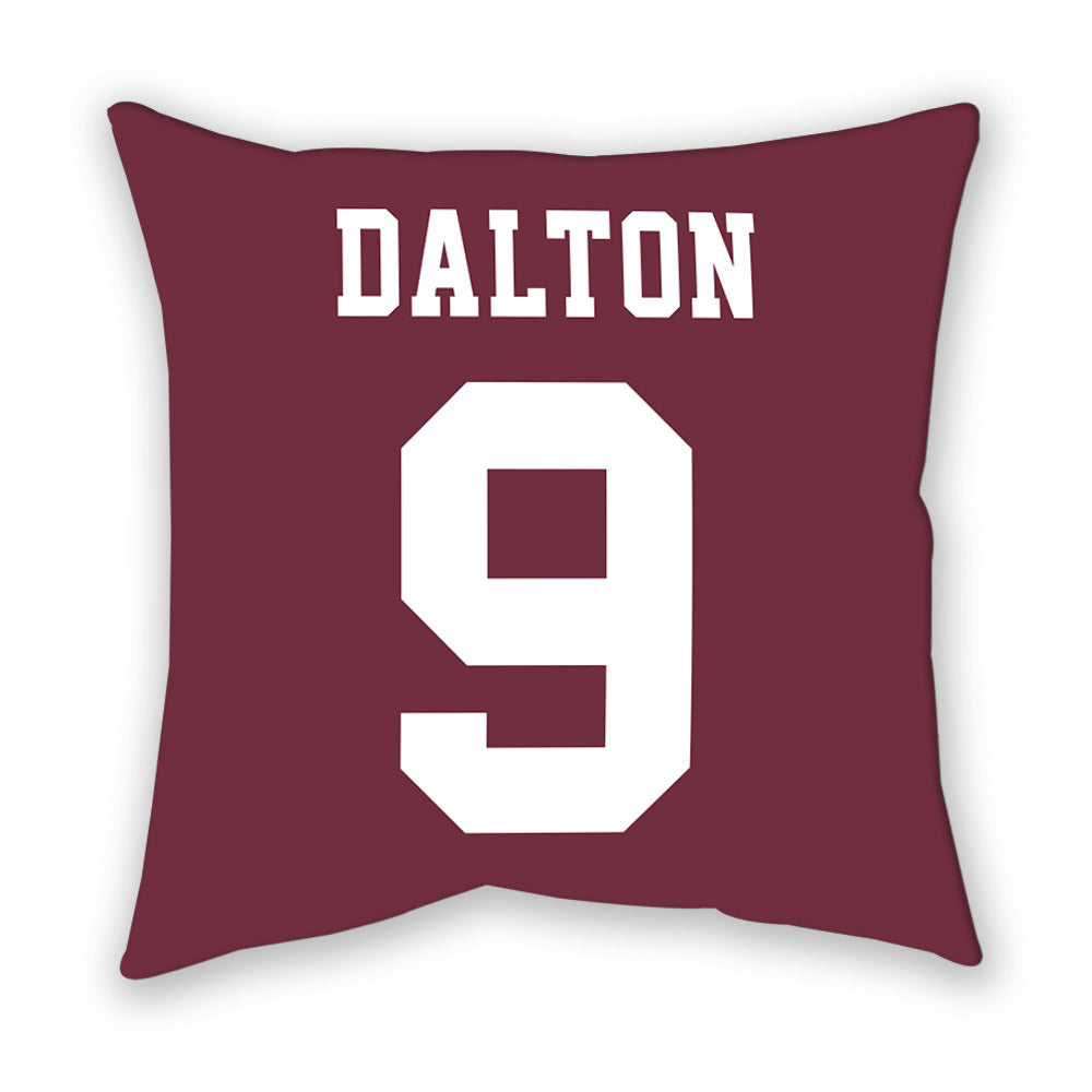 Mississippi State - NCAA Women's Soccer : Abbey Dalton - Pillow-1
