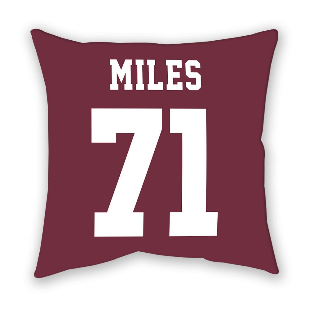 Mississippi State - NCAA Football : Saquon Miles - Pillow-1