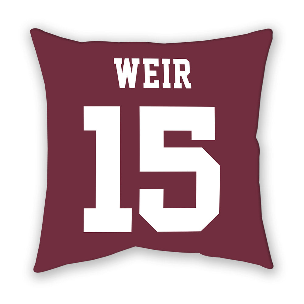 Mississippi State - NCAA Football : Jake Weir - Pillow-1