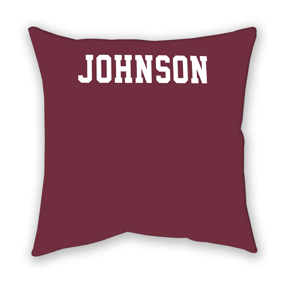 Mississippi State - NCAA Men's Basketball : Rj Johnson - Pillow-1