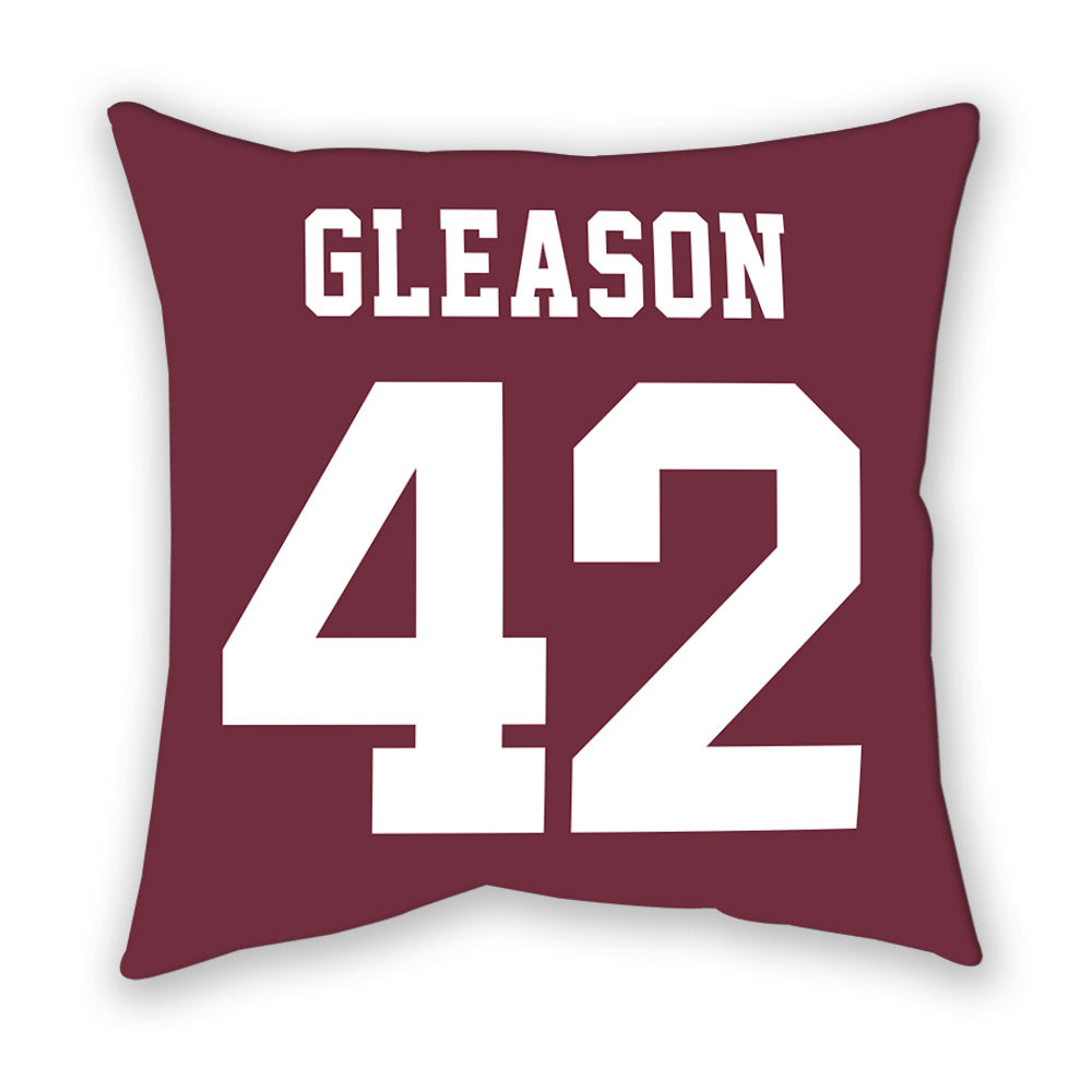 Mississippi State - NCAA Baseball : Jack Gleason - Pillow-1