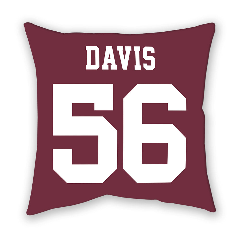 Mississippi State - NCAA Football : Wesley Davis - Pillow-1
