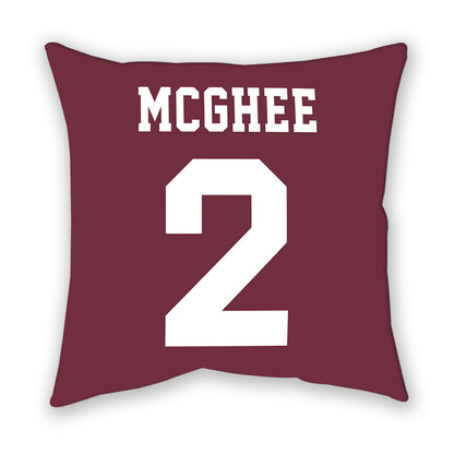 Mississippi State - NCAA Men's Basketball : Jaborri Mcghee - Pillow-1