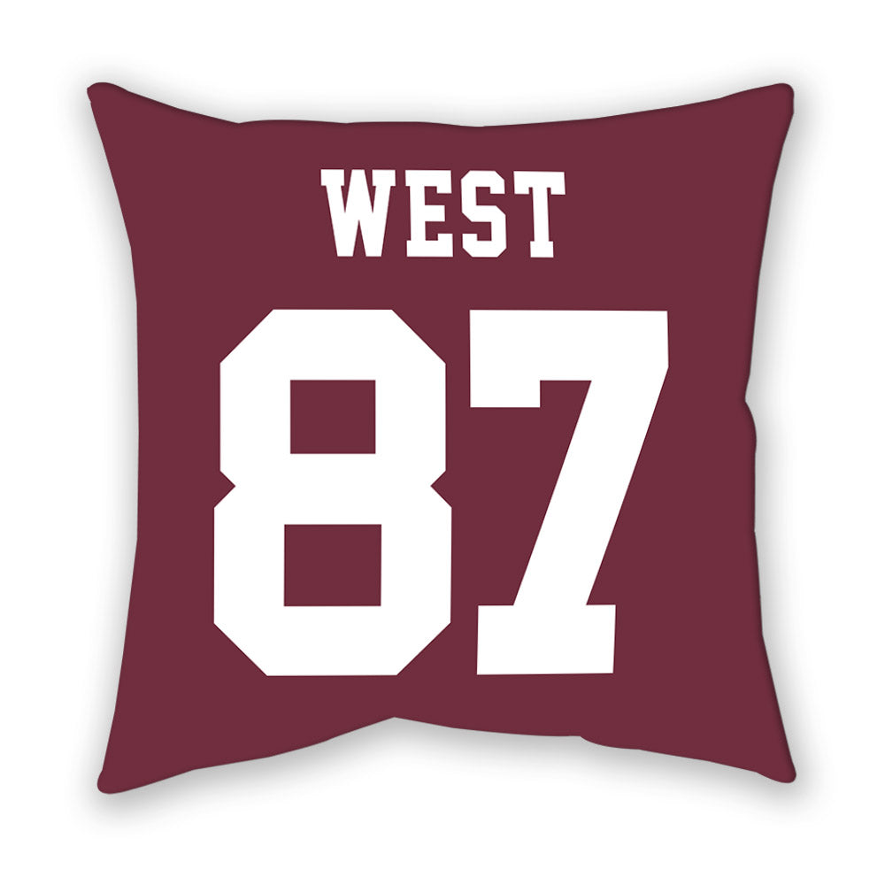 Mississippi State - NCAA Football : Sam West - Pillow-1