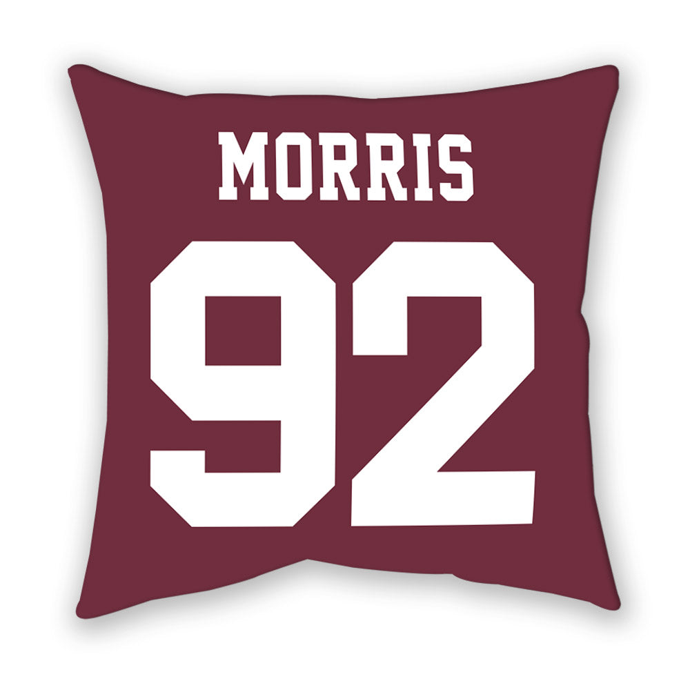 Mississippi State - NCAA Football : Kaleb Morris - Pillow-1