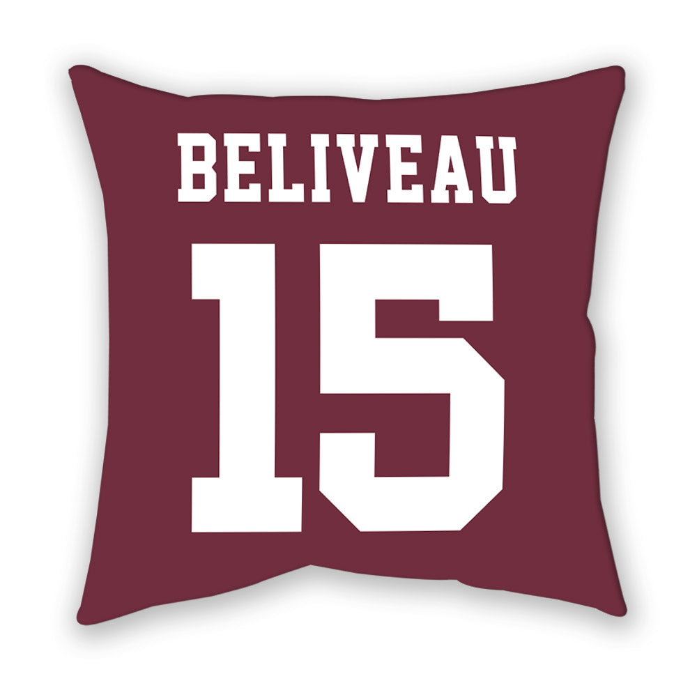 Mississippi State - NCAA Baseball : Tanner Beliveau - Pillow-1