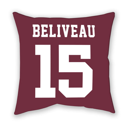 Mississippi State - NCAA Baseball : Tanner Beliveau - Pillow-1