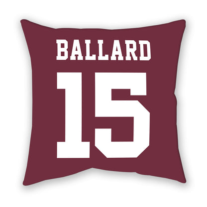 Mississippi State - NCAA Men's Basketball : Quincy Ballard - Pillow-1