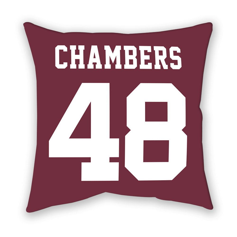 Mississippi State - NCAA Football : Hayden Chambers - Pillow-1