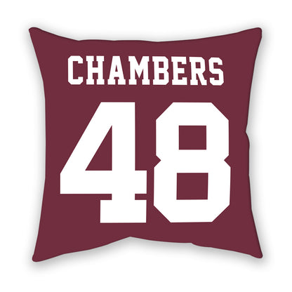 Mississippi State - NCAA Football : Hayden Chambers - Pillow-1