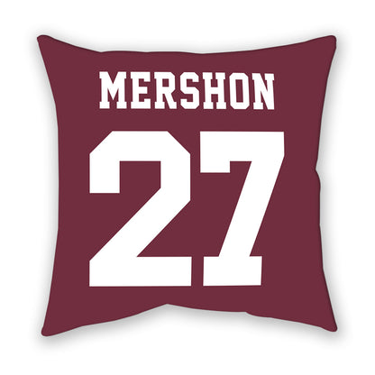Mississippi State - NCAA Baseball : Peter Mershon - Pillow-1