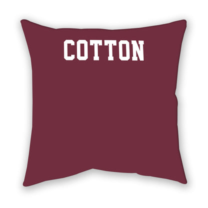 Mississippi State - NCAA Football : Zayion Cotton - Pillow-1