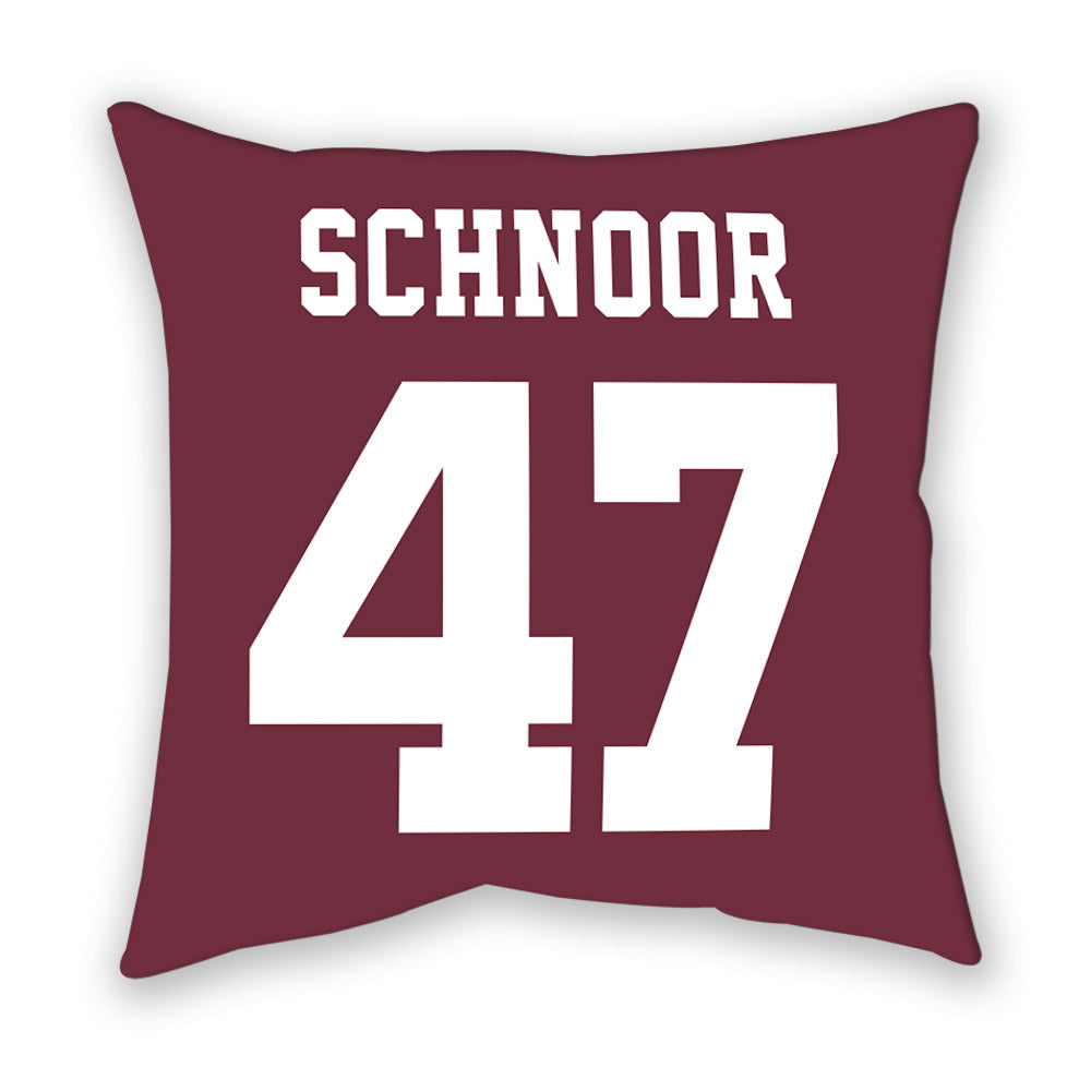 Mississippi State - NCAA Baseball : JT Schnoor - Pillow-1