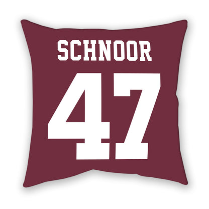 Mississippi State - NCAA Baseball : JT Schnoor - Pillow-1