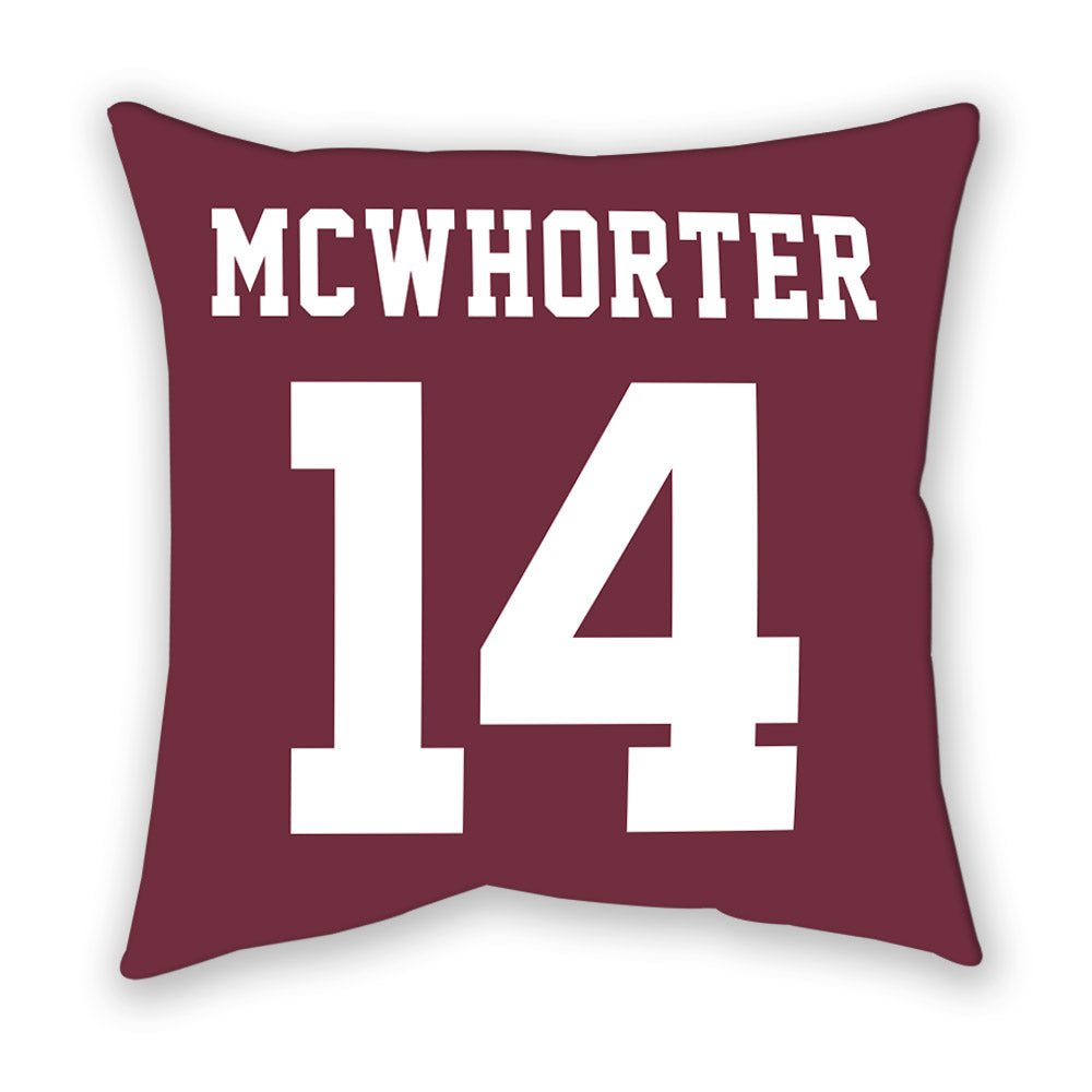 Mississippi State - NCAA Football : Brodie McWhorter - Pillow-1