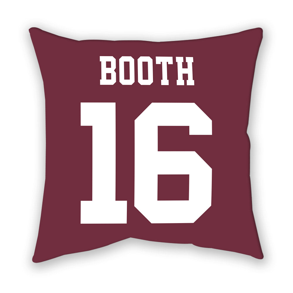 Mississippi State - NCAA Baseball : Braden Booth - Pillow-1
