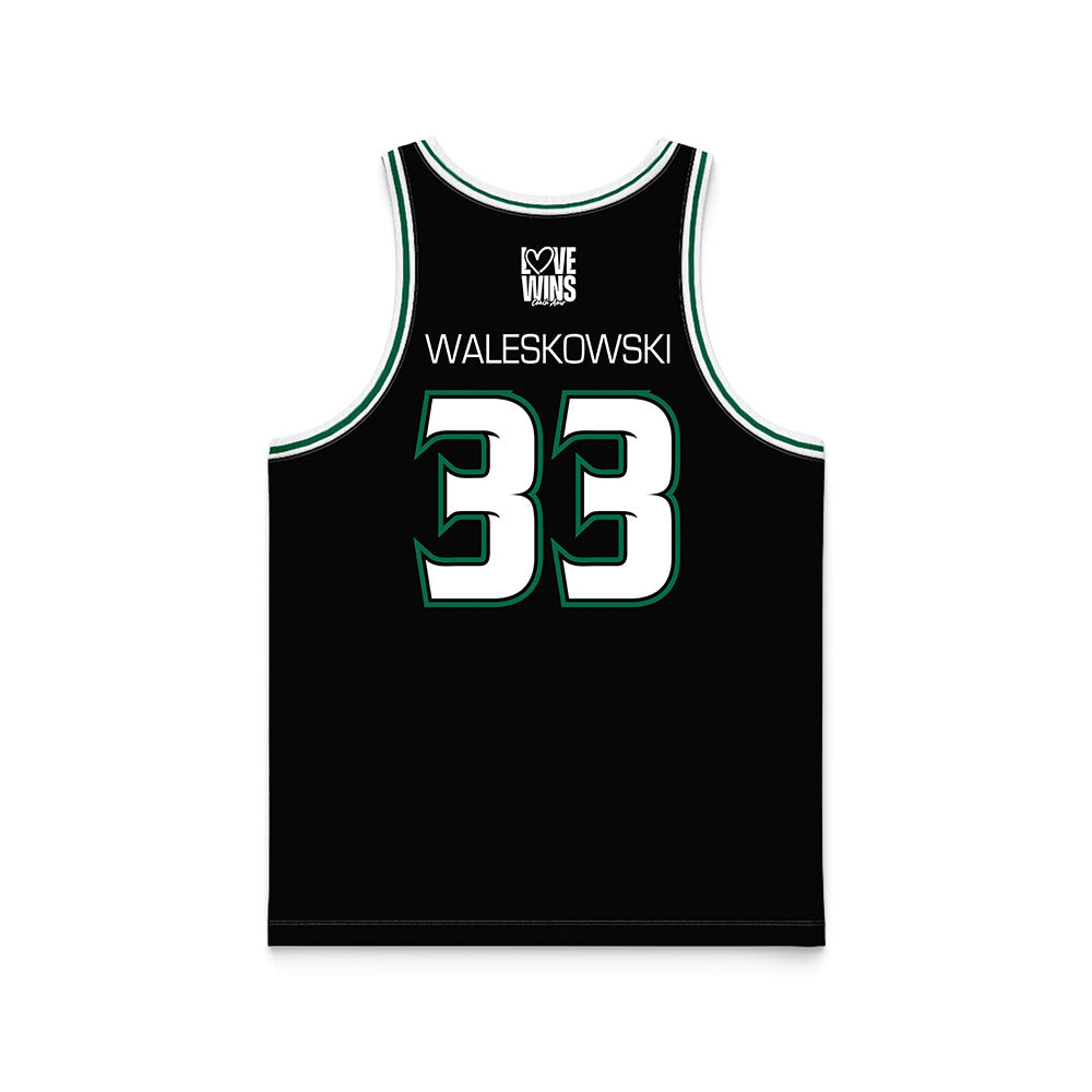 USF - NCAA Men's Basketball : Donovan Waleskowski - Love Wins Black Basketball Jersey-1