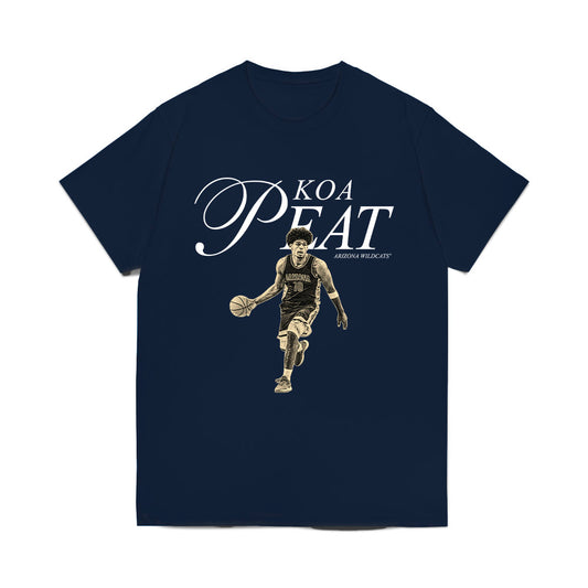 Arizona - NCAA Men's Basketball : Koa Peat - Legacy Comfort Colors T-Shirt-0
