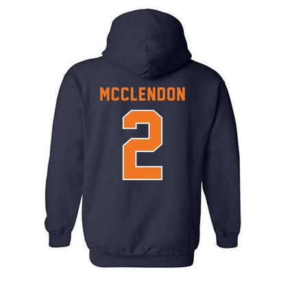Pepperdine - NCAA Men's Basketball : William Mcclendon - Classic Shersey Hooded Sweatshirt-1