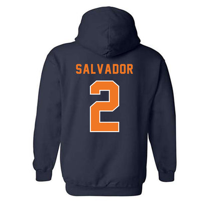 Pepperdine - NCAA Women's Soccer : Ariana Salvador - Classic Shersey Hooded Sweatshirt-1