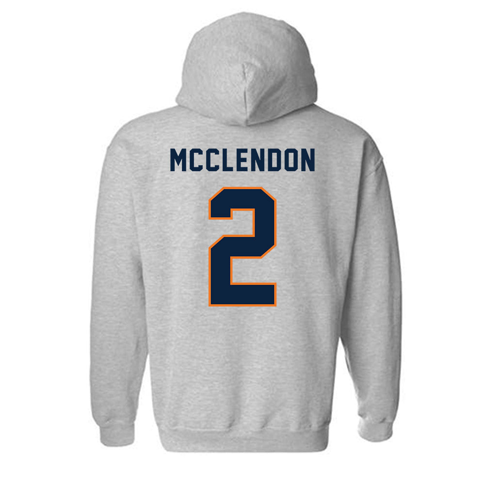 Pepperdine - NCAA Men's Basketball : William Mcclendon - Classic Shersey Hooded Sweatshirt-1
