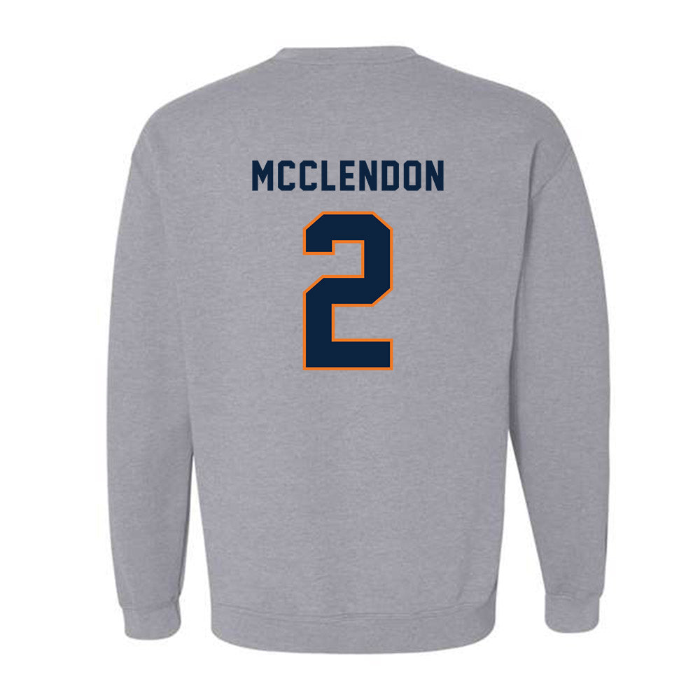 Pepperdine - NCAA Men's Basketball : William Mcclendon - Classic Shersey Crewneck Sweatshirt-1