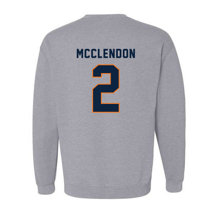 Pepperdine - NCAA Men's Basketball : William Mcclendon - Classic Shersey Crewneck Sweatshirt-1